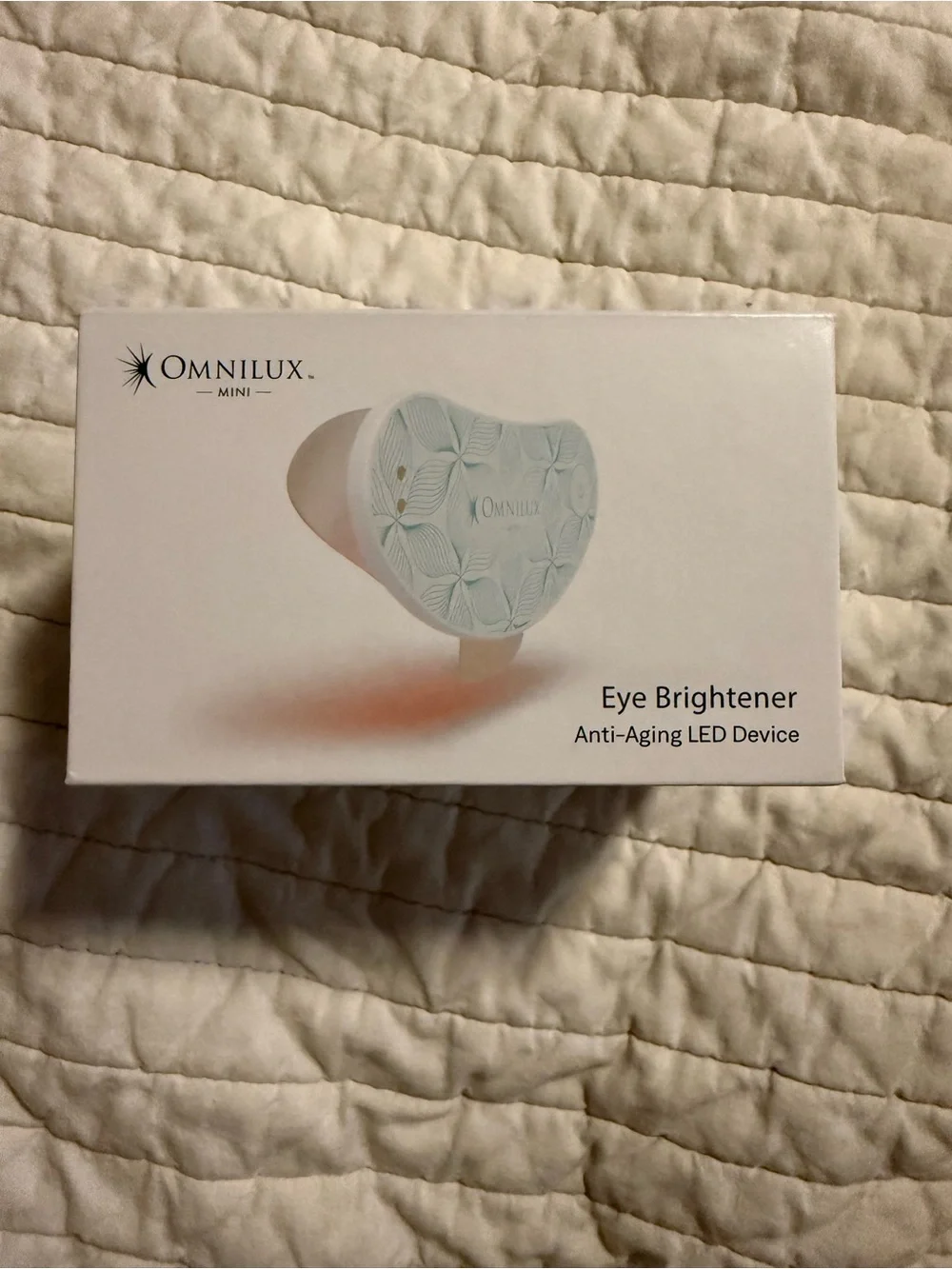 Omnilux Mini Eye Brightener Anti-Aging LED Device — Light Blue